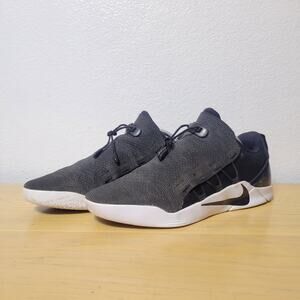 Nike Kobe AD NXT Black Silver Basketball Sneakers 882049-007 Men’s Size 10.5